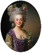 Alexandre Roslin Portrait of Countess de Baviere Grosberg oil painting on canvas